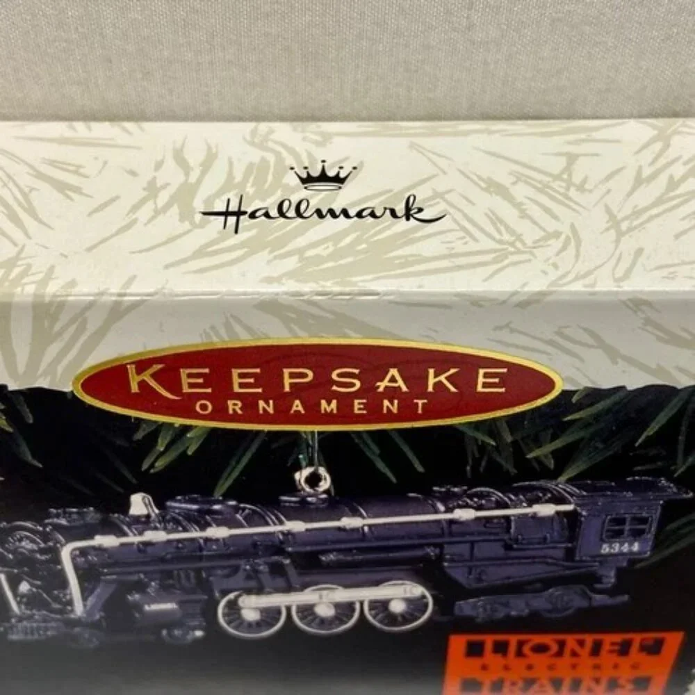 Vintage Christmas Ornament 700E Hudson Steam Locomotive Lionel Train Die Cast #1